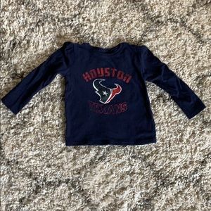 Team NFL toddler girls Houston Texans shirt